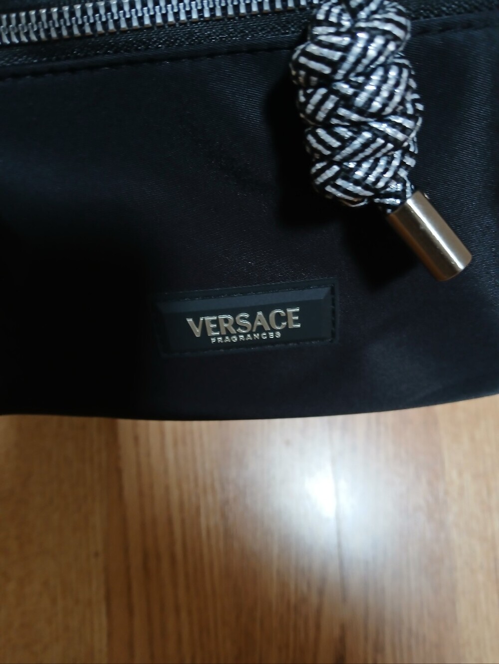 Versace Parfums Nylon Drawstring Backpack - Picture 7 of 7